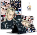 Stray SKZ Kids Tablet Case with Pencil Holder Compatible with iPad 7/8/9/10/Pro/Mini/Air Felix Tablet Case Kawaii (for iPad 9th/8th/7th (10.2)Felix)