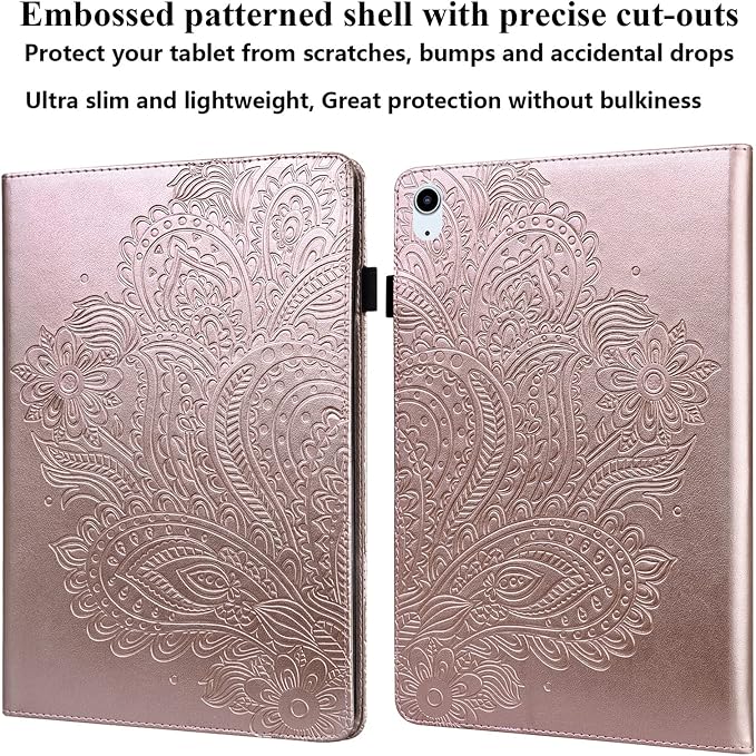 02# Rosegold Peacock Flower