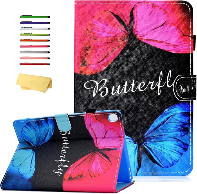 04# Blue Red Butterfly