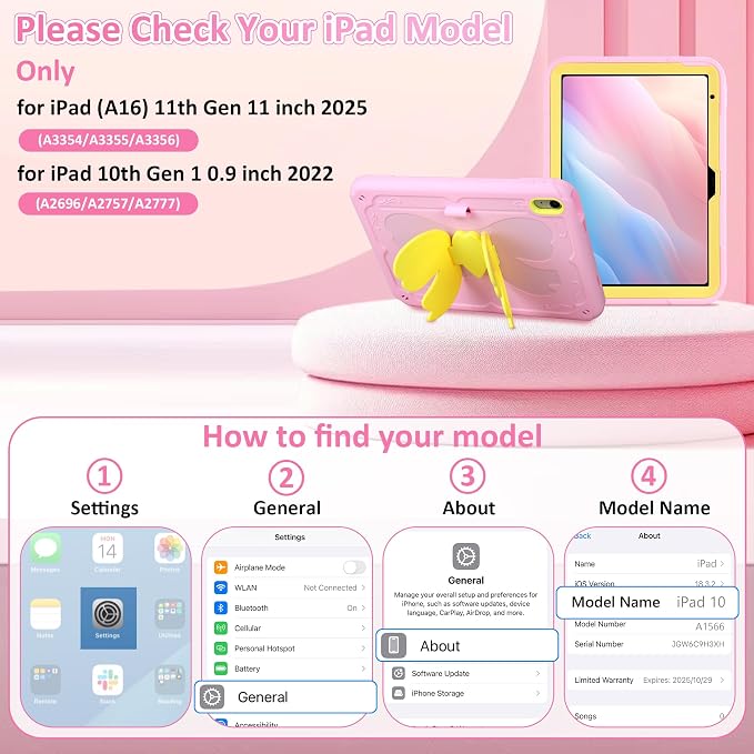 Pink Yellow- Butterfly