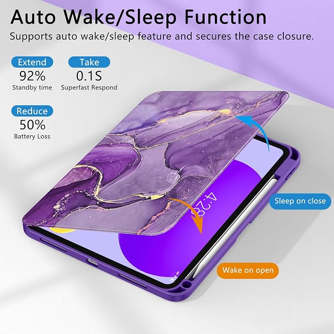 B-Purple Marble