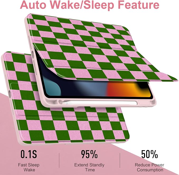 Green&Pink Checkerboard