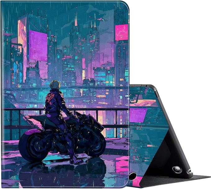 Neon Cyberpunk City Rain Racer