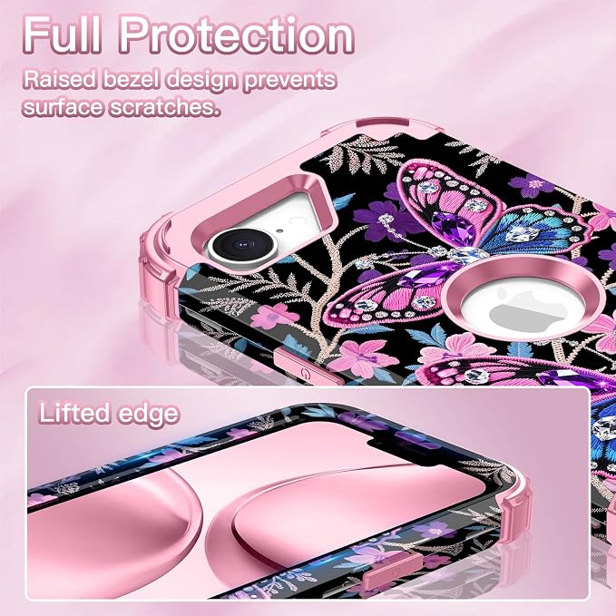 Diamond Pink Butterfly
