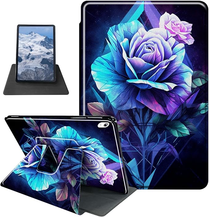 Purple and Blue Rose