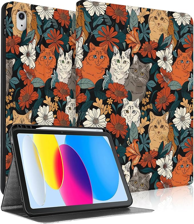 Cats in Flowers