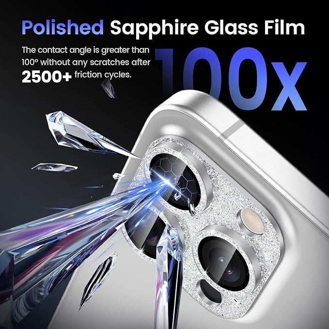 White Titanium Glitter