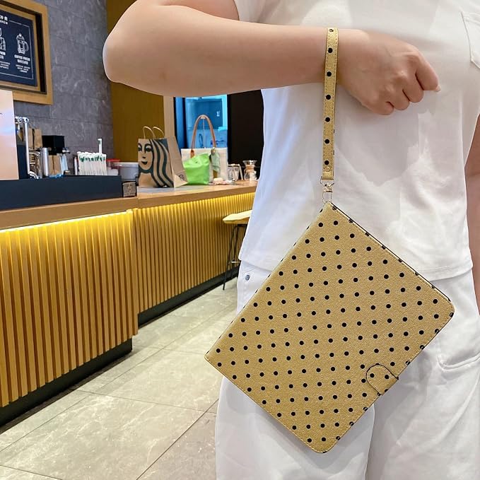 Champagne Gold Polka Dot