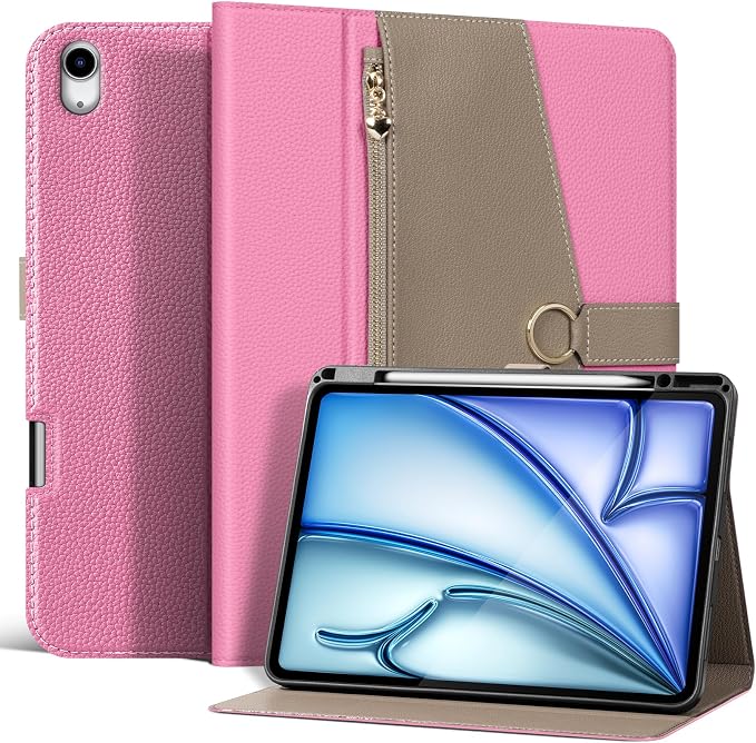 Pink with Grey