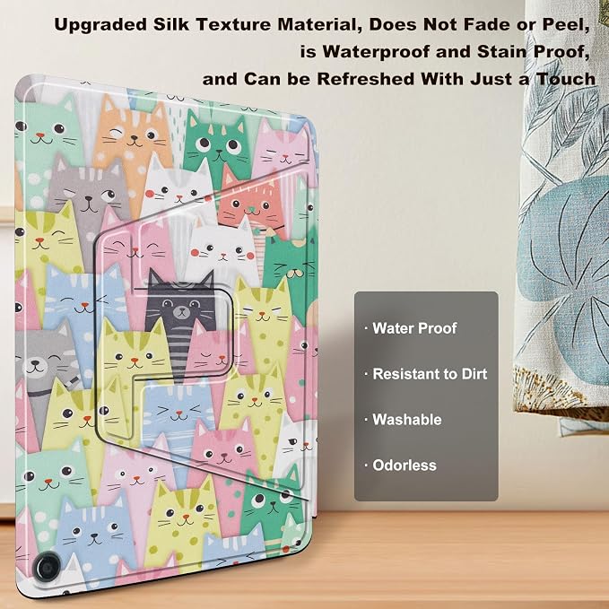 Cute Colorful Cat Print