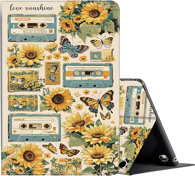 Vintage Cassette Sunflower