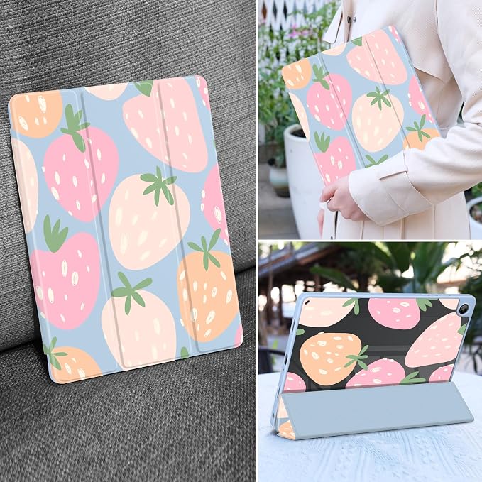 Cute Drawn Strawberries