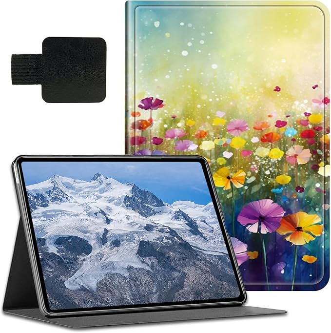 for Fire Max 11 Tablet (13th Generation 2023 Release) Case with Pen Holder &amp Auto Wake/Sleepd Shockproof Stand Protective Cover for Fire Max 11 2023 TabletWildflower