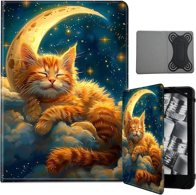 Cat Sleeps On Moon