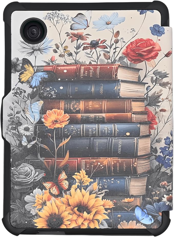 Book and Flowers
