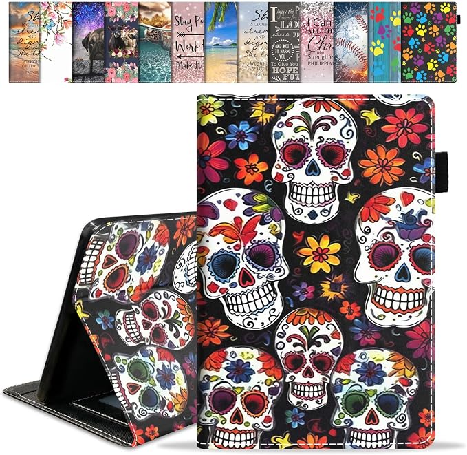 Color Skull Flower