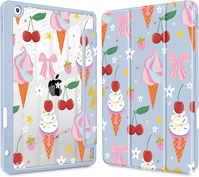 Ice Cream-Bows-Blue
