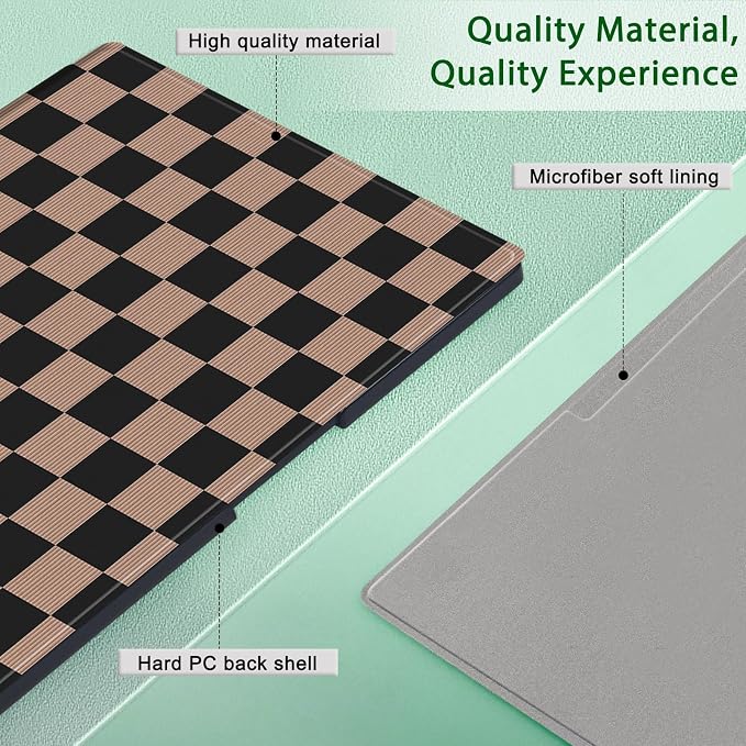 Black checkered pattern