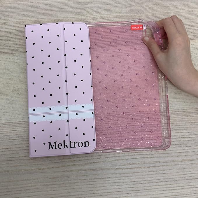 Bow Polka Dot-Pink