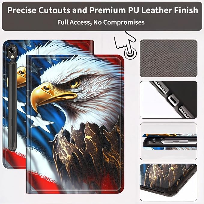 Bald Eagle USA Flag