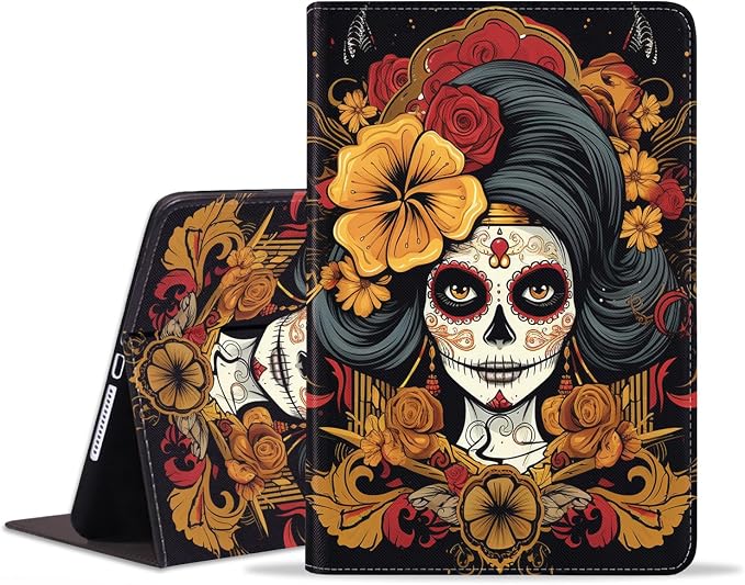 Sugar Skull Girl Roses-1