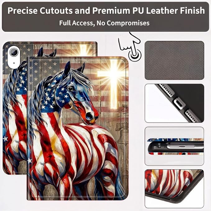 American Flag Horse