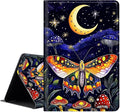 Case for All-New 7 Kindle Paperwhite 12th Gen 2024 &amp Kindle Colorsoft Signature EditionPU Leather Cover with Auto Sleep Wake FeatureMoon Butterfly Night