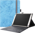 Neezee for 9-11” UMIDIGI G5 Tab/Onn. 10.1 Tablet Case with Keyboard – Slim 2-in-1 Folio Cover (Sky Blue UMIDIGI G5 Tab/Onn. 10.1)