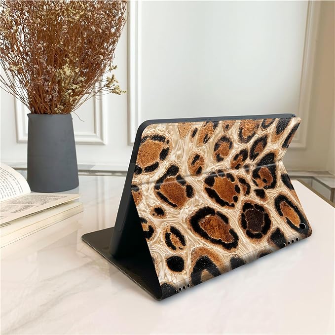 Gold Leopard Print