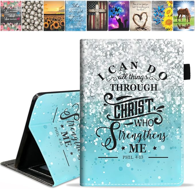 Blue Background Quote Bible Verse Phil 4:13