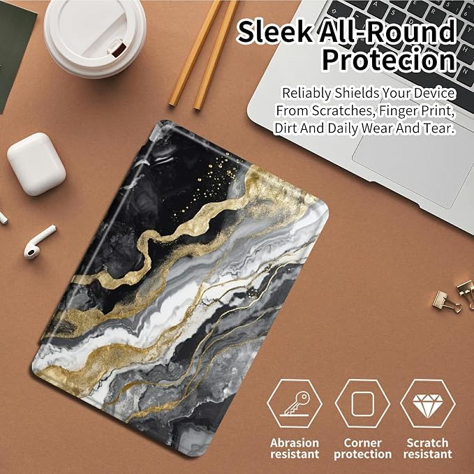 Black Gold Marble