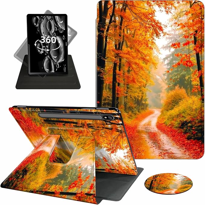 Autumn Red Forest