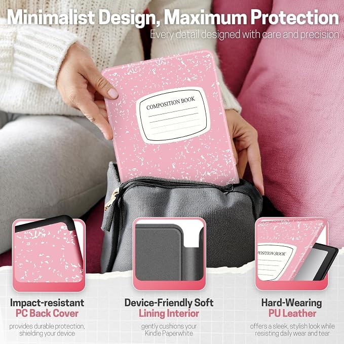 Composition Book Pink