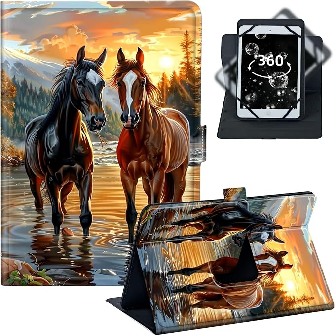 Horse Couple Dusk