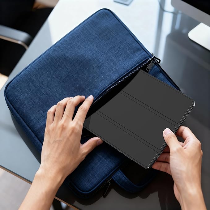for Samsung Galaxy Tab S11 Tablet CaseMagnetic Split Acrylic Case– with Pen SlotPU Leather Material Detachable StandSlim Protective Cover for S11Shockproof &amp Scratch-ResistantLightweight[Bla