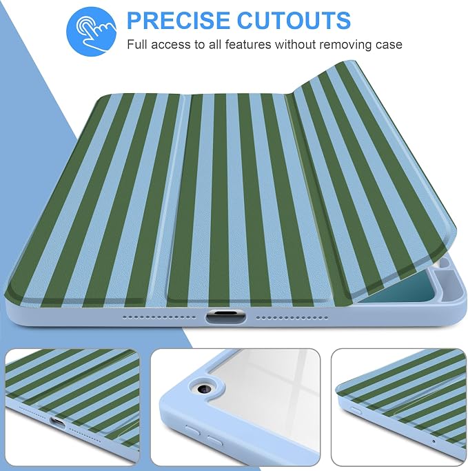 Blue Green Stripes