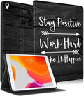 for iPad Air 3rd Generation Case for Apple iPad Pro 10.5 Inch Case Cute Kids Women Teen Girls Men Quote Cool Design Unique Black Folio Cover for iPad Air 3 Gen 2019 Pro 10.5 Cases