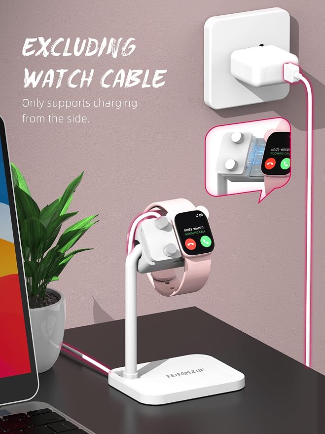White Kids Watch Stand
