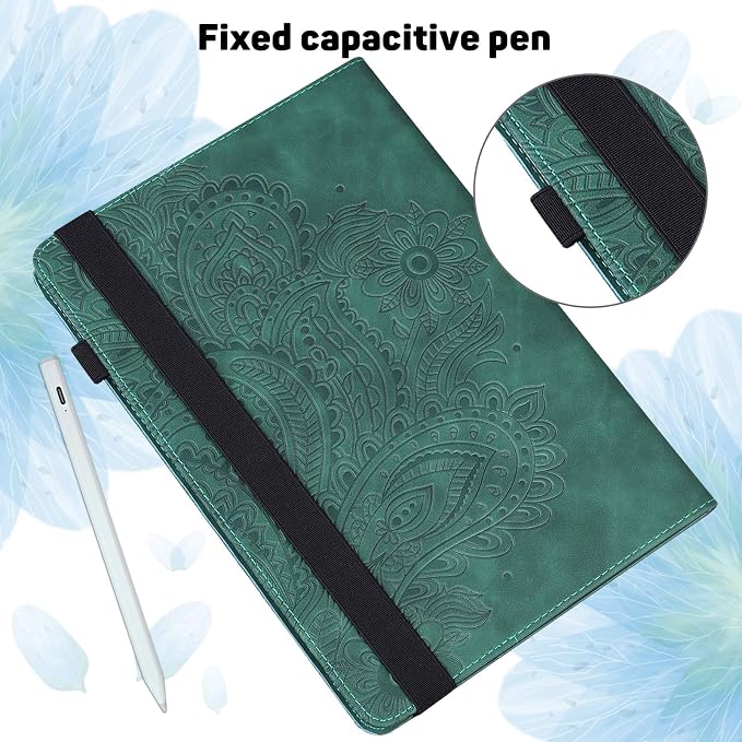02# Green Peacock Flower