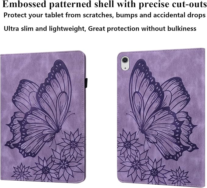 04# Flower Butterfly Purple