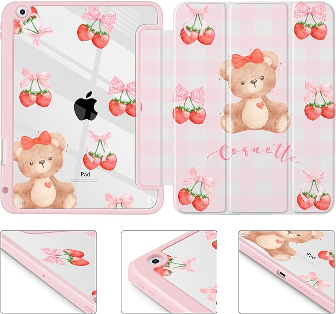 Teddy bear & Strawberries