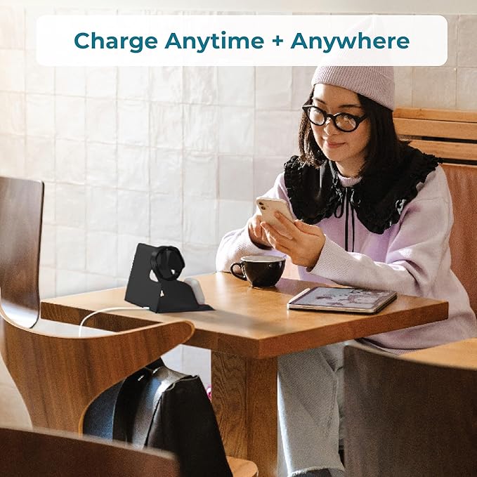 BLACK+DECKER 3 in 1 Charging Station for Apple Multiple Devices Wireless Foldable Travel Charger for Multiple Devices iPhone 17 16 15 14 13 Pro Max Plus Apple Watch Series/AirPods (Black)