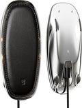 Lunar Artefacts Wireless Charger Lunar Black Shadow Chrome Plated Brass