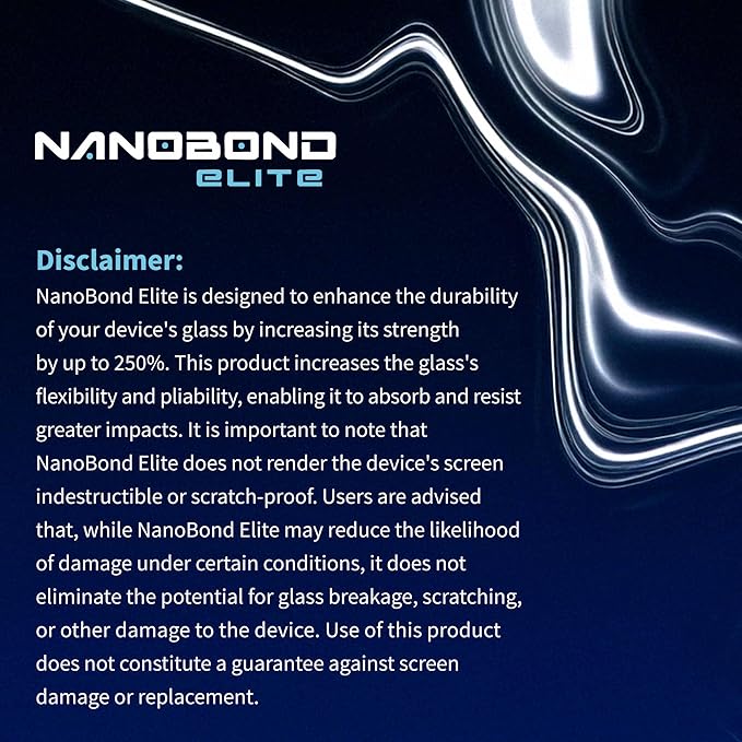 Liquid Screen Protector – Patented Nano-Infused Shield for Phones Tablets and Smartwatches – Invisible 1-Minute Application Strengthens Glass by Up to 250% – No Ceramic (2 Bottles)