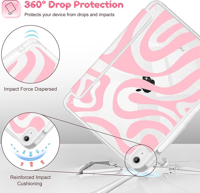 Pink Wave Pattern