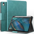 auaua Case for iPad mini 7 (A17 Pro 2024) / iPad mini 6 Case (2021) 8.3 inch with Pencil Holder Multiple Viewing Angles Magnetic Closure Auto Sleep/Wake (Green)