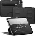 ZUGU Case iPad Pro 11 Inch Case Lighter Version 1st/2nd/3rd/4th Generation 2018/2020/2021/2022 Slim Protective Cover Wireless Apple Charging Convenient Magnetic Stand. Sleep/Wake Stealth Black