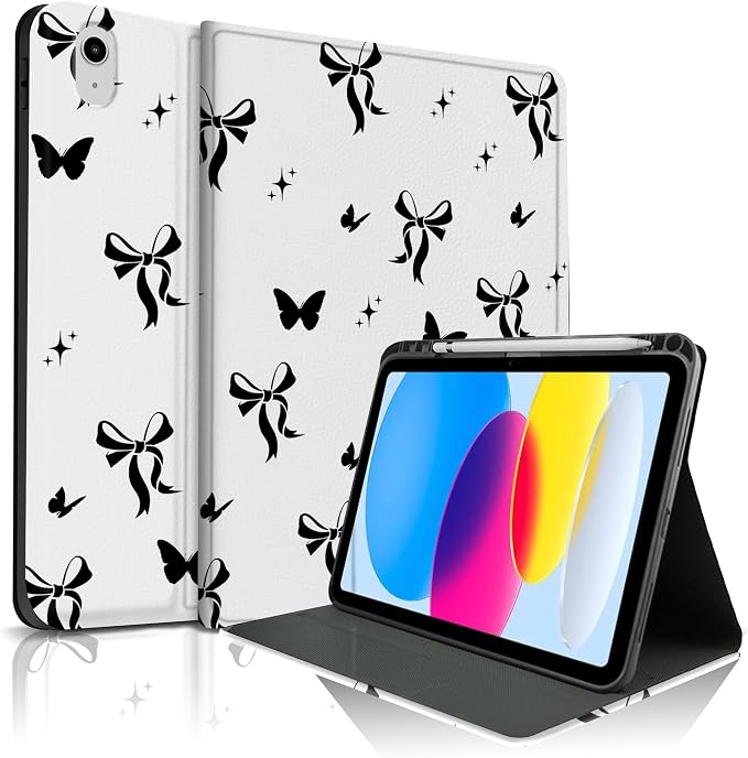 Black-White Bow Stars