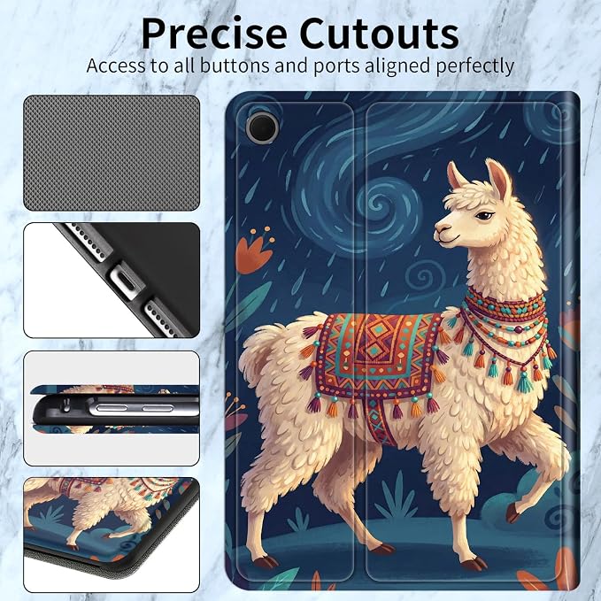 Boho Llama Night Sky