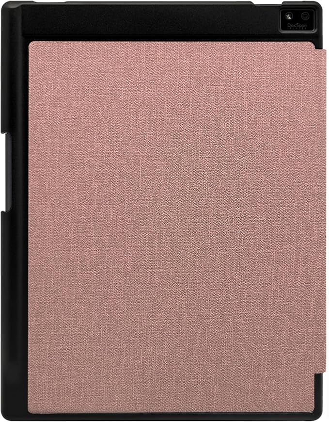 Slimshell Case for 8.2'' iFLYTEK AINOTE Air 2 Smart Auto Sleep/Wake Ultra-Thin Lightweight Leather Folio Cover with Built-in Pen Holder &amp Magnetic Closure (Cloth Rose Pink)